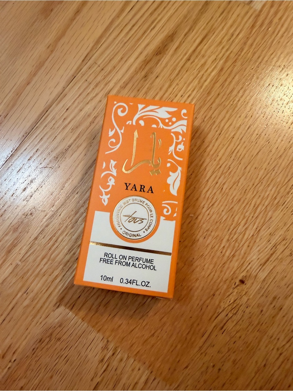 Yara Roll-On Perfume 10ml - Brand New In Box, Alcohol Free